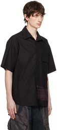 JiyongKim Black Oversized Shirt