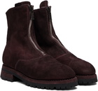 Guidi Burgundy 210WV Boots