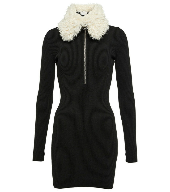 Photo: Coperni Wool-blend minidress