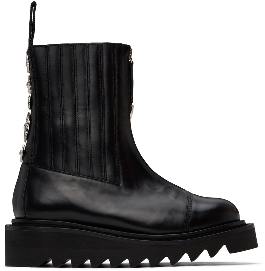 Toga Pulla SSENSE Exclusive Black Chelsea Boots