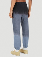 Hand Dyed Twist Track Pants in Grey