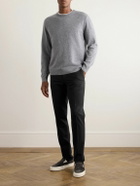 Theory - Mayer Tapered Virgin Wool-Blend Suit Trousers - Black