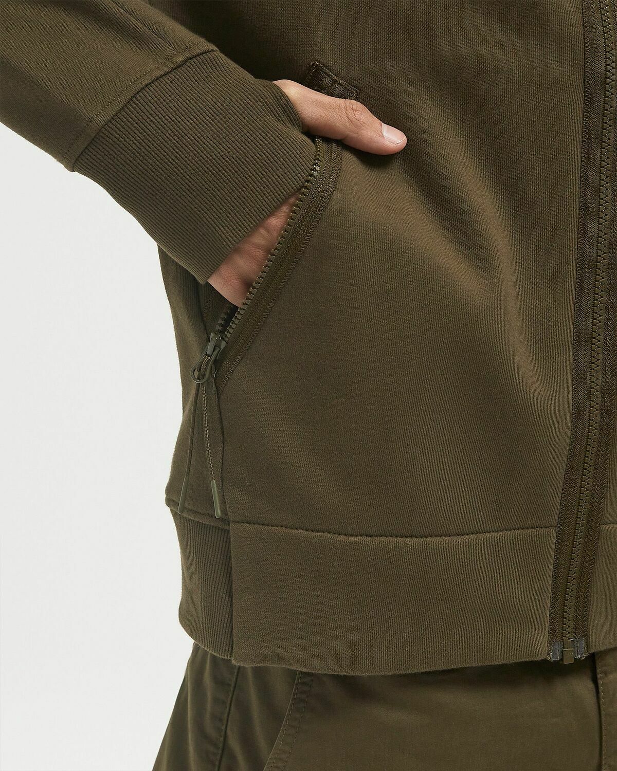 C.P. Company SWEATSHIRTS - HOODED OPEN Green Mens Hoody