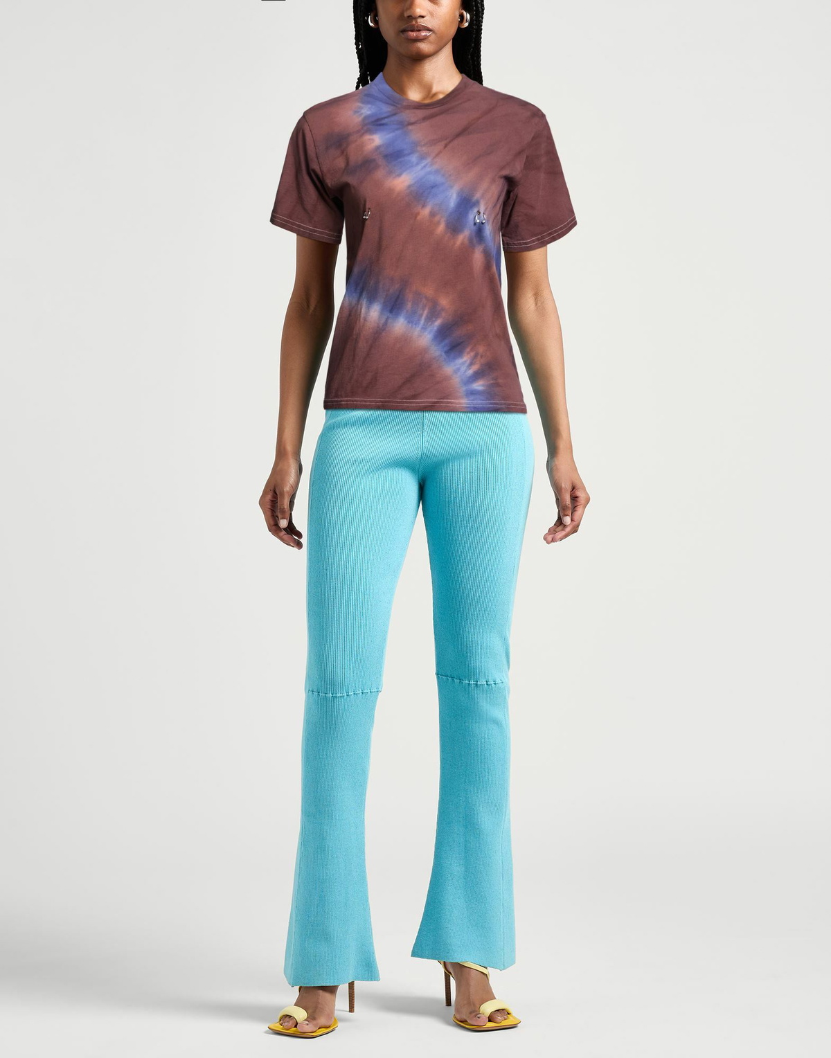 Collina Strada Womens T-shirt Burgundy