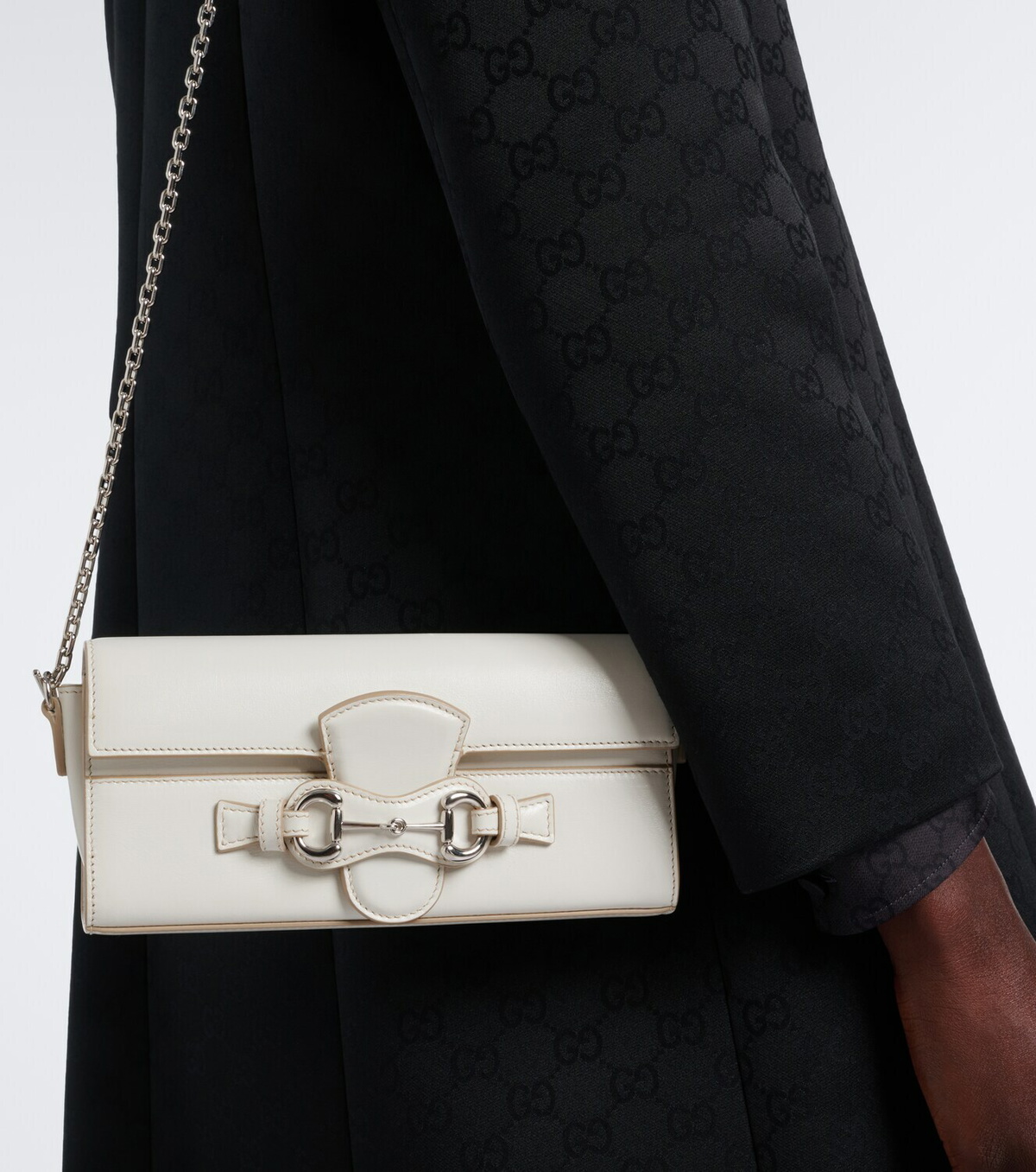 Gucci Horsebit leather wallet on chain