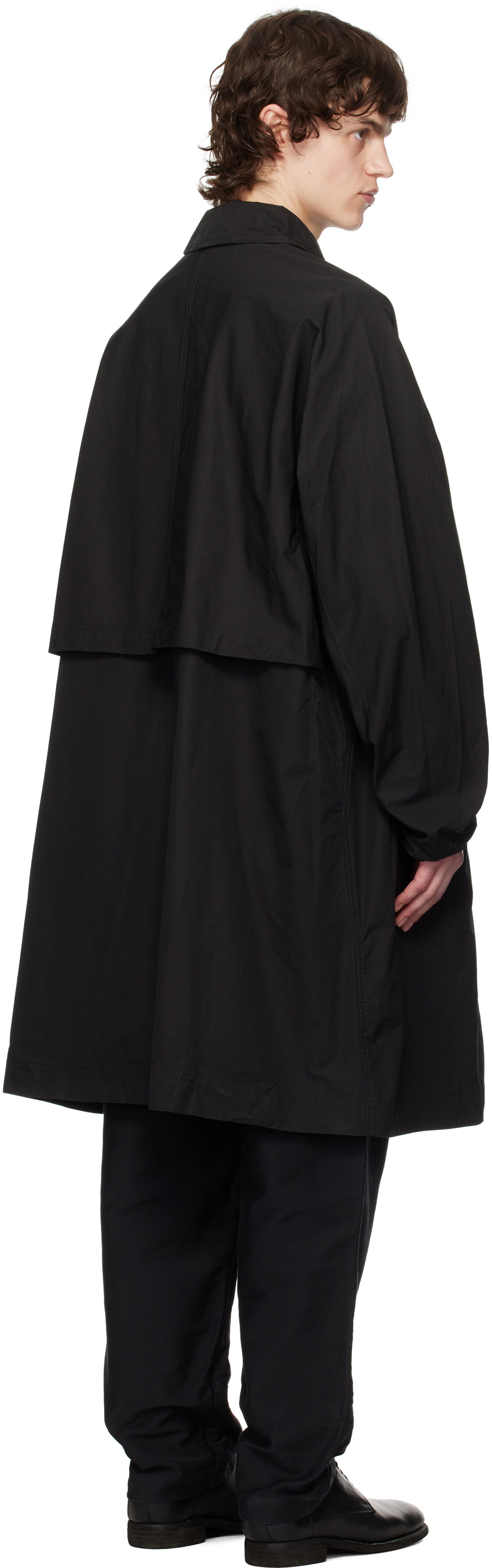 CASEY CASEY Black Peche Coat