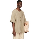 colbo Beige Baseball Shirt