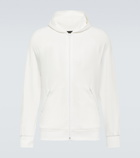 Balenciaga Logo hooded technical jacket