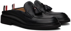 Thom Browne Black Leather Penny Loafers