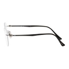Ray-Ban Black Frameless Titanium Glasses