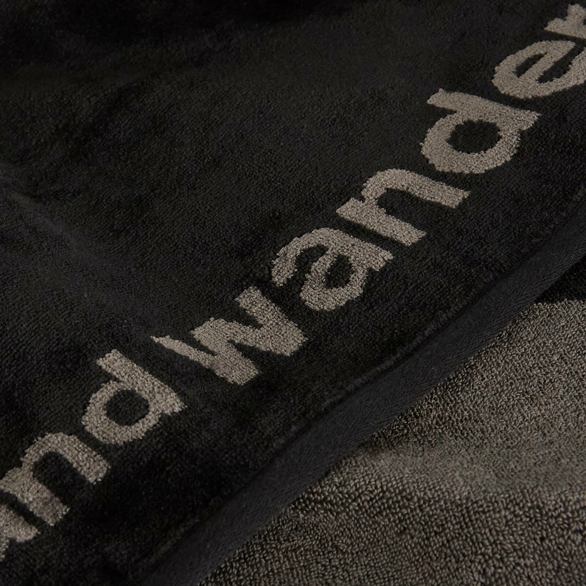 END. x and wander Towel in Charcoal 