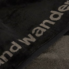 END. x and wander Towel in Charcoal 