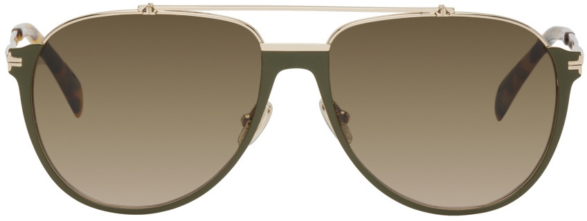Lanvin Gold-Toned Aviator Sunglasses P220316124059-Front-WoC-1.jpg main image 4