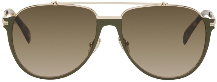 Photo: Lanvin Gold Aviator Sunglasses