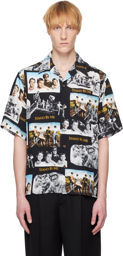 Photo: WACKO MARIA Black 'Stand By Me' Shirt