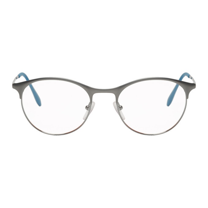 Photo: Prada Gunmetal and Blue Lifestyle Glasses