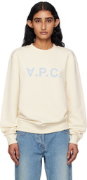 A.P.C. Off-White Standard Grand 'VPC' Sweatshirt