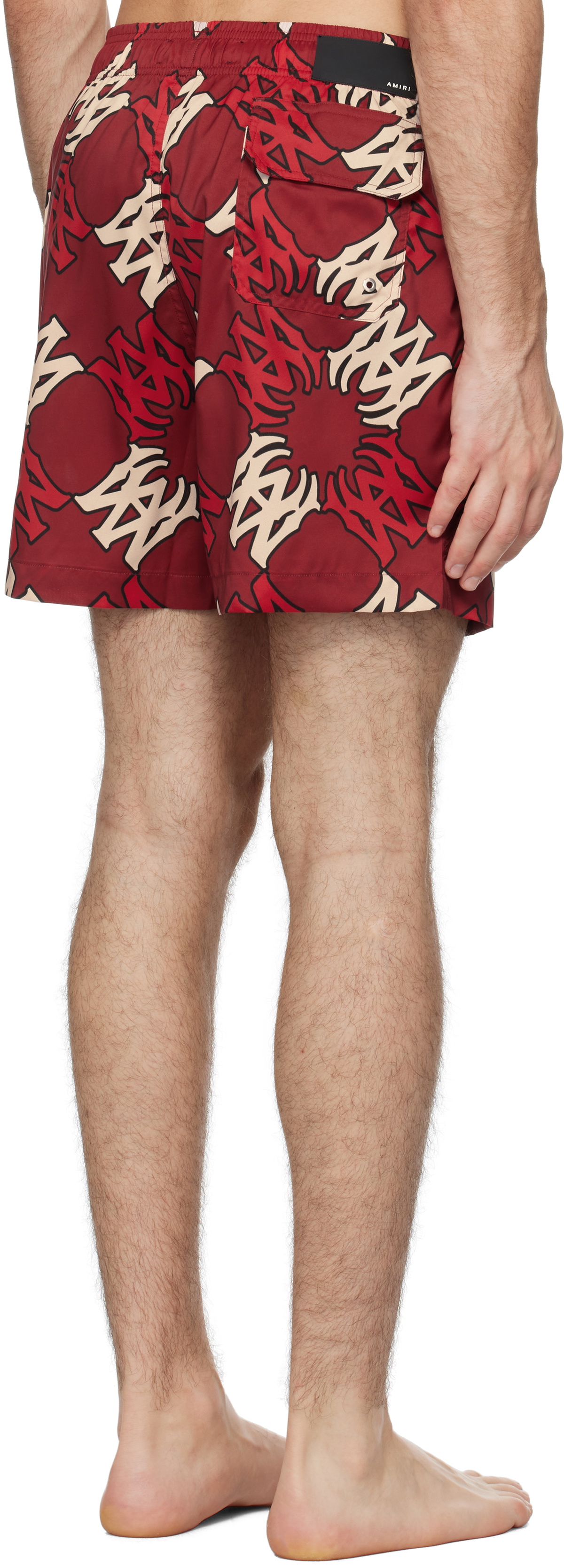 AMIRI Red MA Quad Swim Shorts
