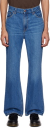 Nudie Jeans Blue Hazy Hank Jeans