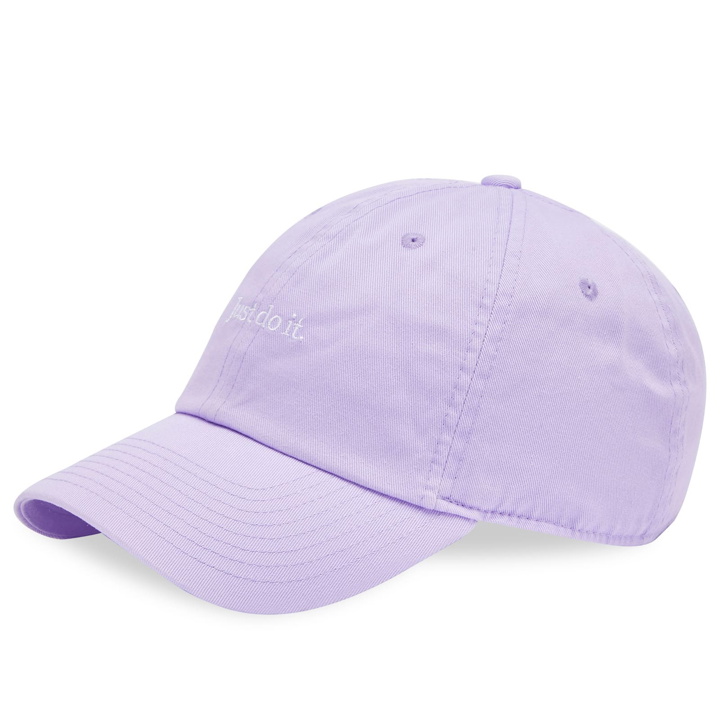 Photo: Nike Just do it Cap in Lilac Bloom/White