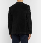 Dunhill - Black Slim-Fit Cotton-Blend Corduroy Blazer - Black