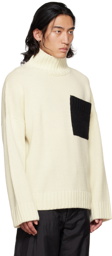 JW Anderson Off-White Patch Turtleneck