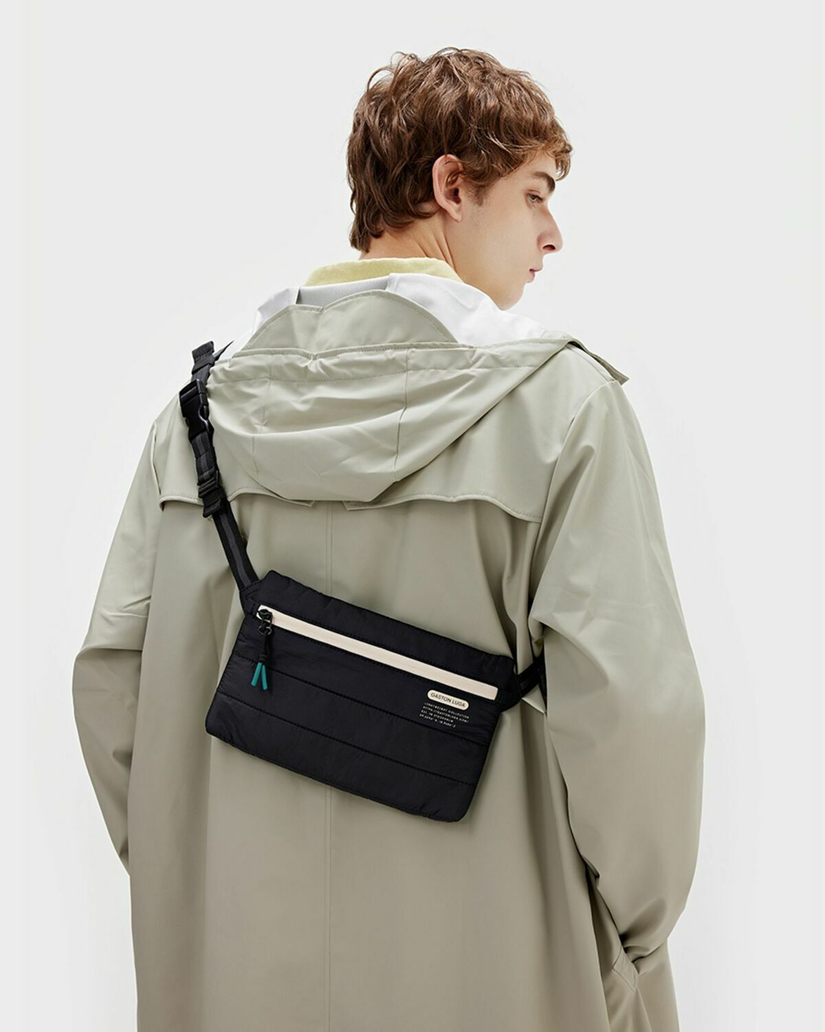 Gaston Luga Lightweight Bumbag Black Messenger & Crossbody Bags