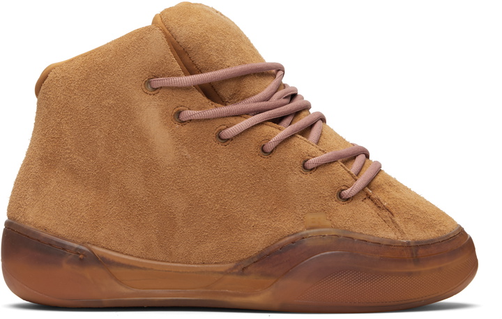 Photo: ERL Tan Vamp High Sneakers