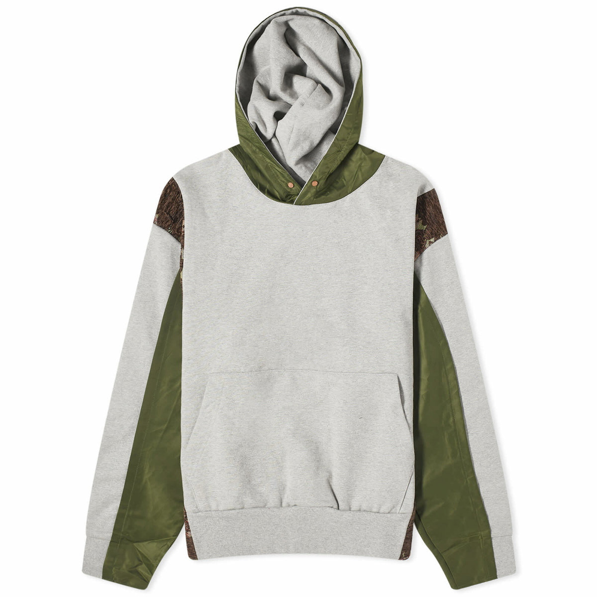 ★ANDERSSON BELL★ AB Contrast Hoodie atb924uGrey ASNFWTBU92 MEN SWEATSHIRTS – Andersson Bell