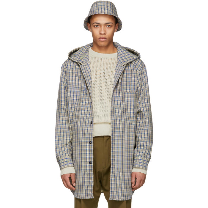 Photo: Acne Studios Navy Check Merves Jacket