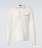 Tom Ford Silk and cotton piqué polo shirt