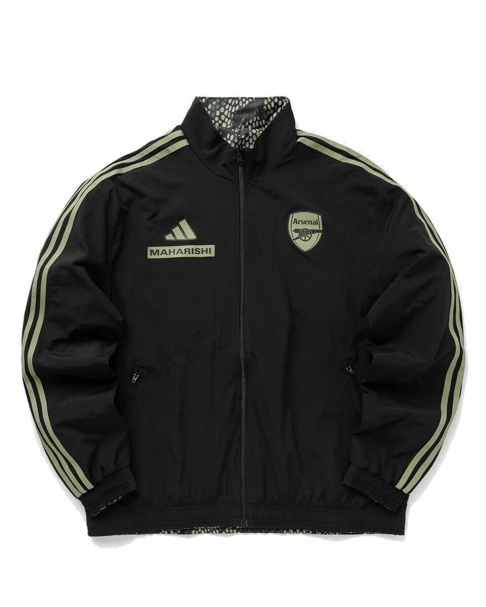 Photo: Adidas Fc Arsenal X Maharishi M Anth Jk Black - Mens - Track Jackets