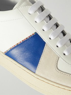 Paul Smith - Harkin Suede-Trimmed Leather Sneakers - White