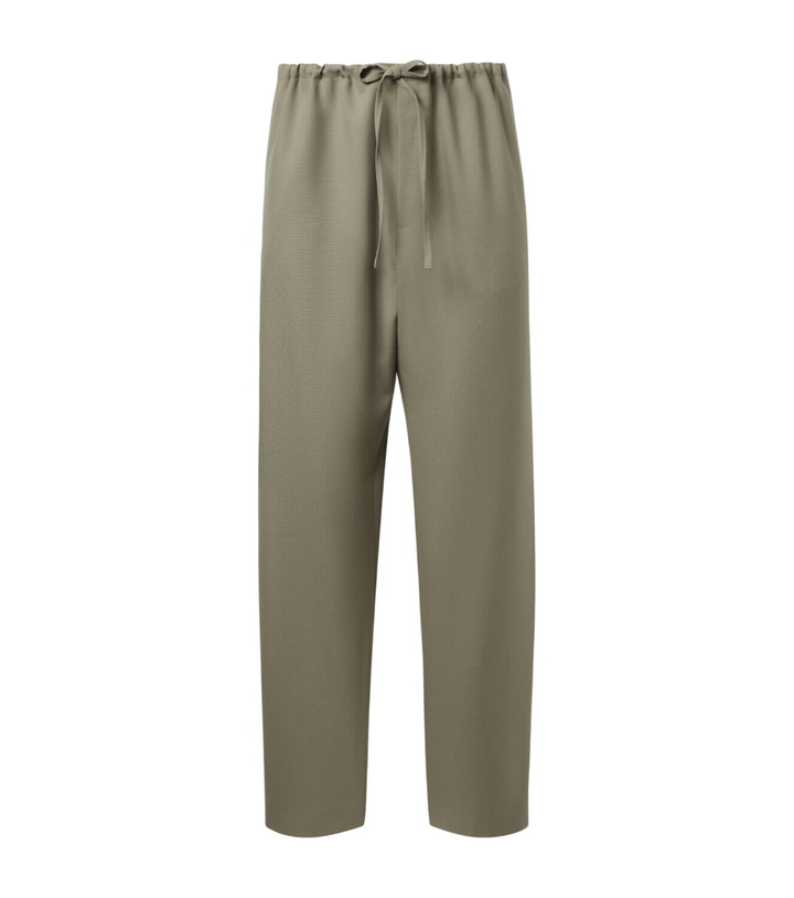 Photo: Calvin Klein Collection Benjamin wool straight pants