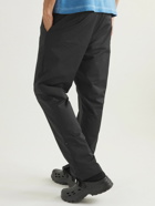 SAIF UD DEEN - Straight-Leg Shell Trousers - Black