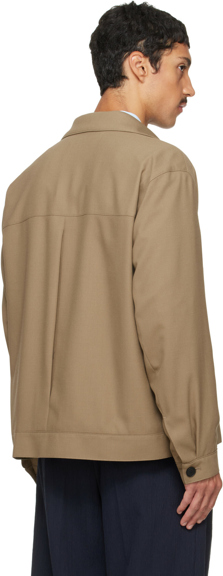 Hugo Beige Slim-Fit Jacket
