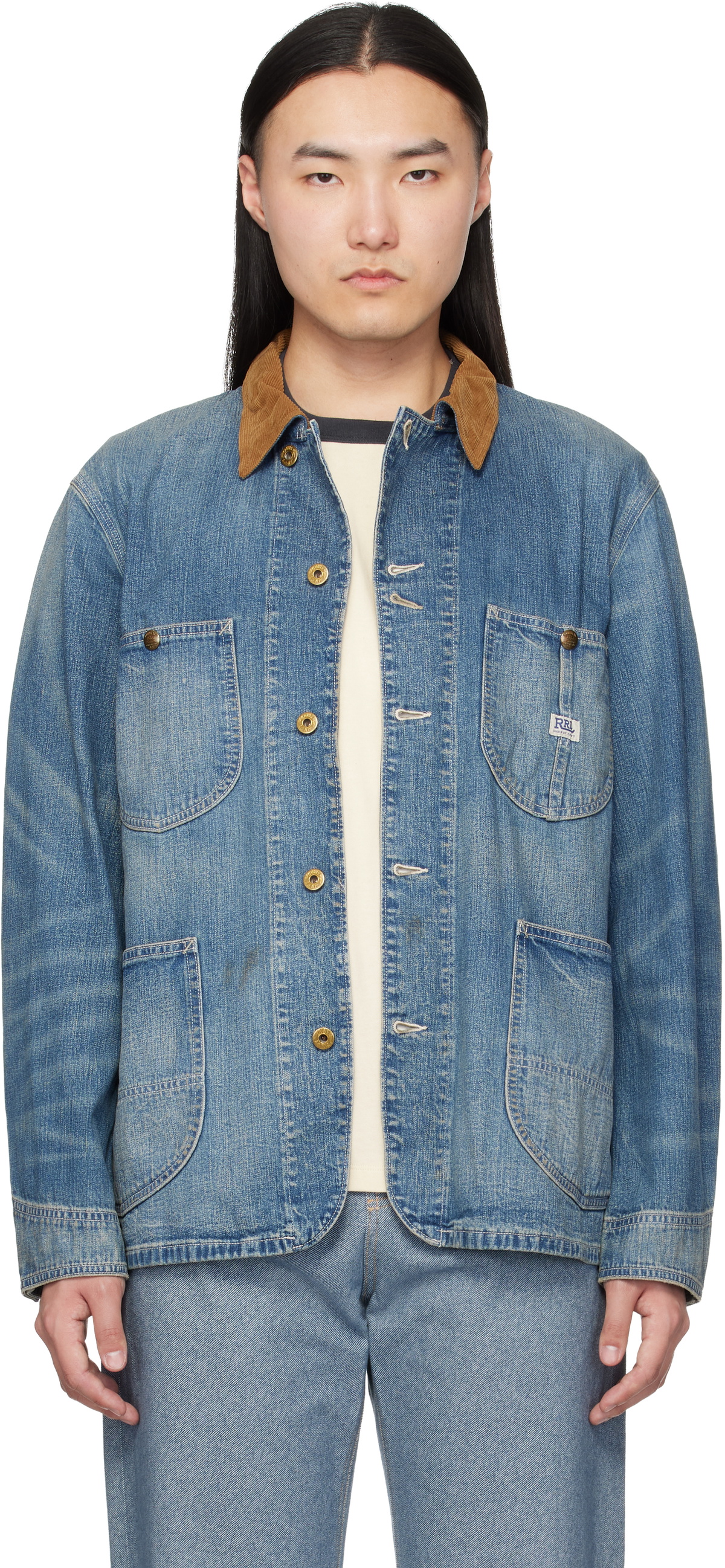 RRL Brown Ashford Shirt Jacket RRL