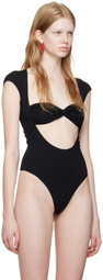 Beaufille Black Baes Bodysuit