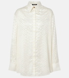 Roberto Cavalli Snake-print shirt