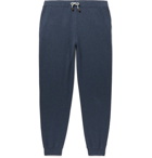 Loro Piana - Tapered Loopback Stretch-Cotton Jersey Sweatpants - Men - Navy