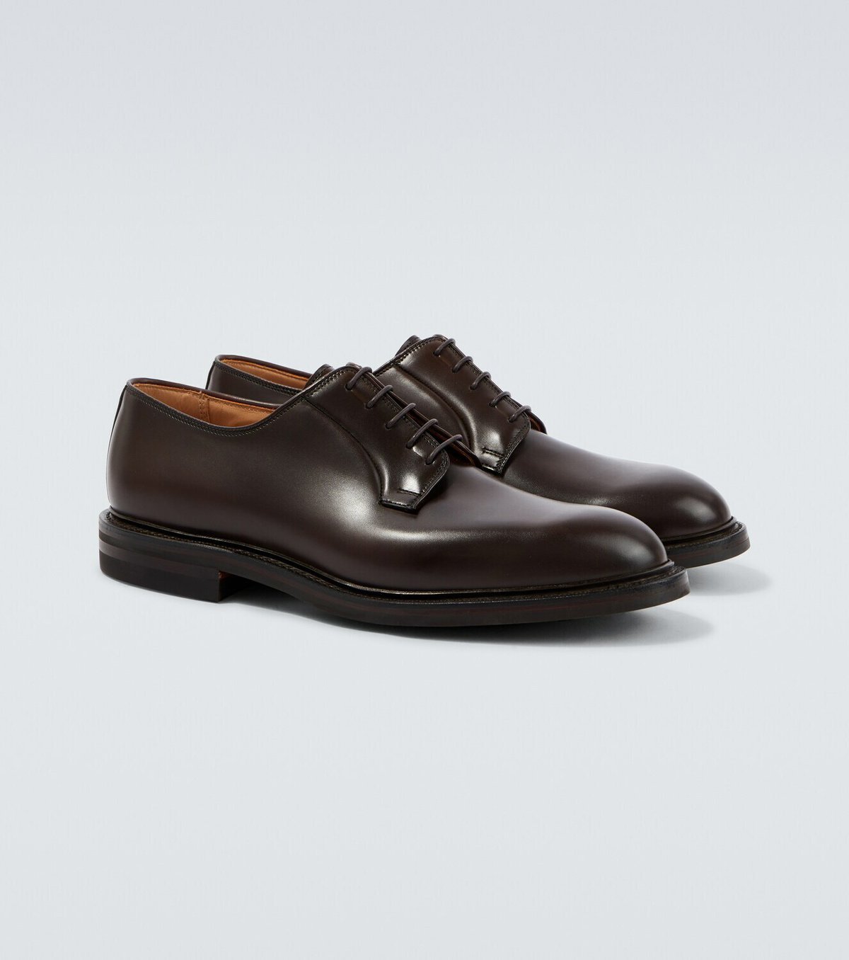 George Cleverley Archie leather Derby shoes