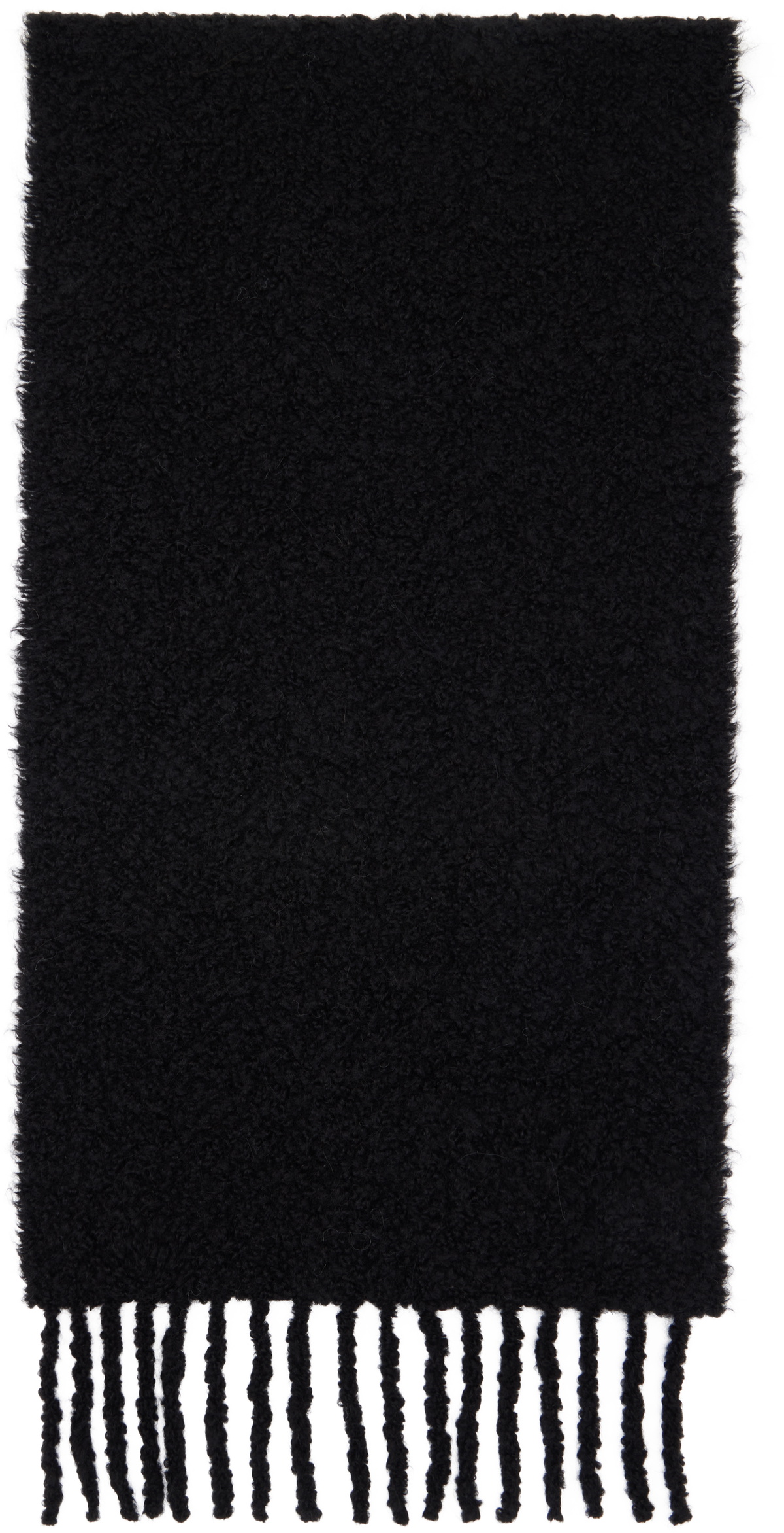Isabel Marant Black Fouzy Scarf