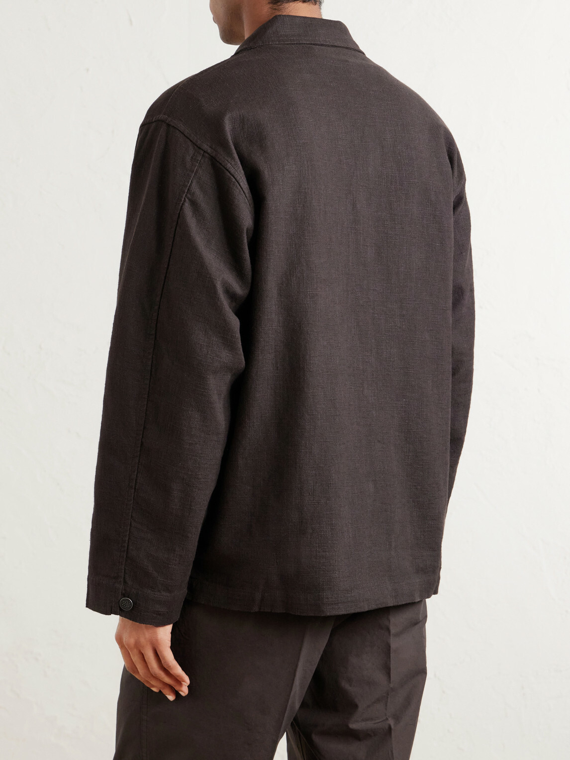 3sixteen - M43 Linen Overshirt - Brown
