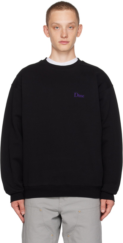 Photo: Dime Black Classic Sweatshirt