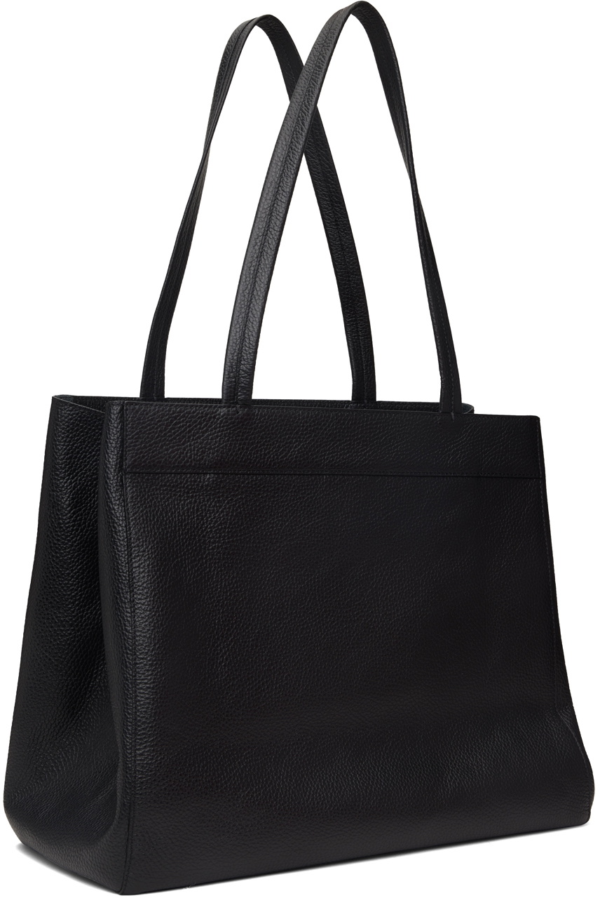 Recto Black Pre Calla Large Cabas Tote