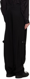 DEVOA Black Jodhpur Trousers