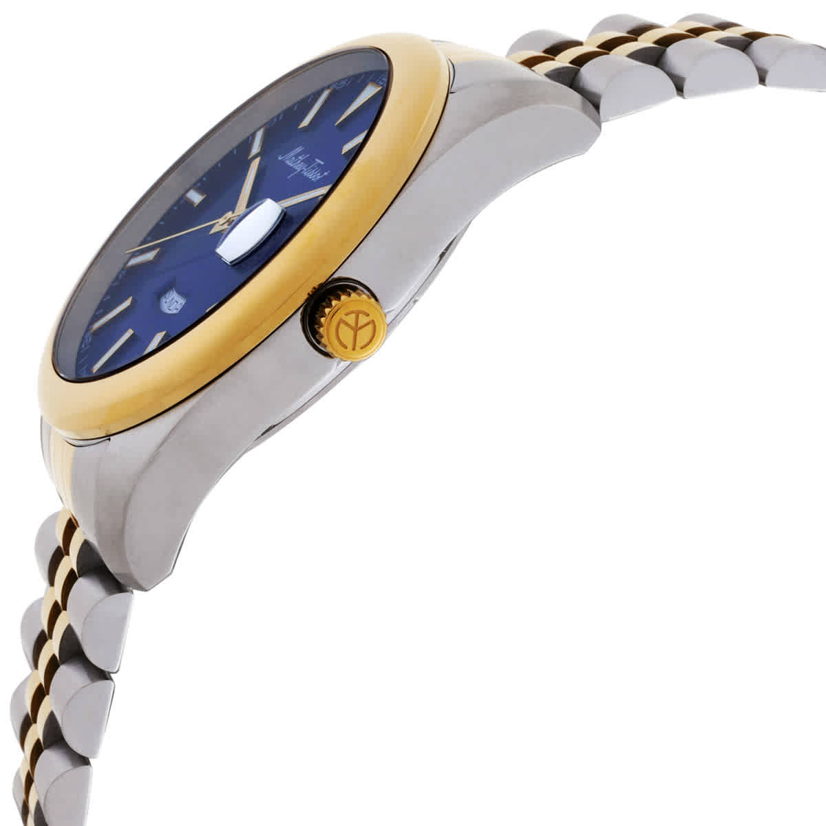 Mathey-Tissot Mathy Day-Date Quartz Blue Dial Mens Watch H510BBU
