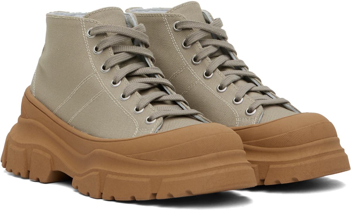 Sofie D'Hoore Taupe & Tan Fairway Sneakers