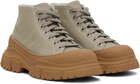 Sofie D'Hoore Taupe & Tan Fairway Sneakers
