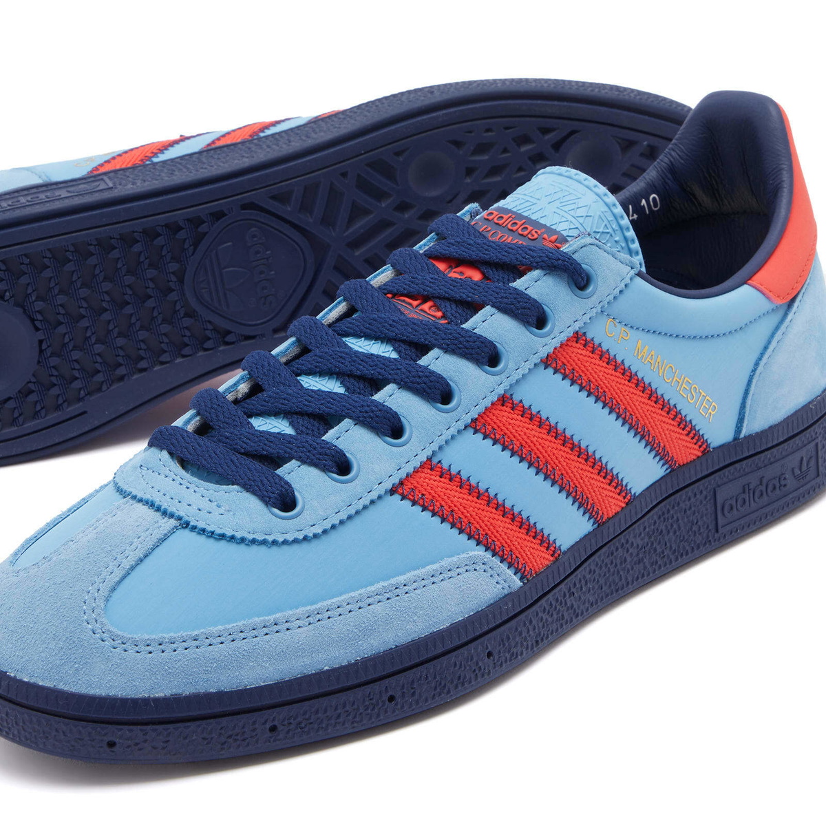 スニーカー Adidas x C.P. Company Manchester Spezial Blue Bright Red adidas x C.P. Company Manchester SPZL (Blue / Red) IH3312